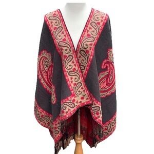 Soft Cashmere Like Shawl Paisley Print